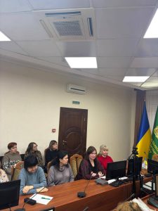 05 березня 2025 р. відбулася зустріч в.о. ректора НФаУ, проф. Алли Котвіцької з колективом Фахового коледжу Національного фармацевтичного університету