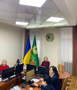 05 березня 2025 р. відбулася зустріч в.о. ректора НФаУ, проф. Алли Котвіцької з колективом Фахового коледжу Національного фармацевтичного університету