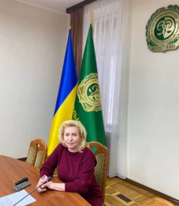 05 березня 2025 р. відбулася зустріч в.о. ректора НФаУ, проф. Алли Котвіцької з колективом Фахового коледжу Національного фармацевтичного університету