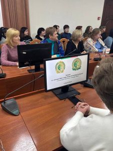 05 березня 2025 р. відбулася зустріч в.о. ректора НФаУ, проф. Алли Котвіцької з колективом Фахового коледжу Національного фармацевтичного університету